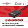 CLUB 3D Club3D Multi Streaming Transport Hub 1xDP->2xDP SenseVision bulk (CSV-6200)