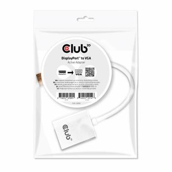 CLUB 3D Club3D DisplayPort to VGA Active Adapter (CAC-2003)