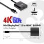 CLUB 3D 3D MINI DISPLAYPORT  1.2 TO HDMI 2.0 4K 60Hz UHD ACTIVE ADAPTER POLY BAG (CAC-2170)