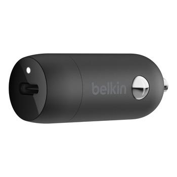 BELKIN BoostCharge 30W USB-C Car Charger Svart (CCA004BTBK)
