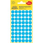 AVERY 3142 Ø12mm etiket blå