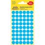 AVERY 3142 Ø12mm etiket blå