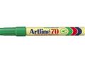 ARTLINE Marker Artline 70 permanent grøn 1,5mm