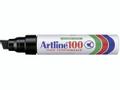 ARTLINE Marker Artline 100 Sort 7,5/12mm