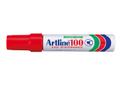 ARTLINE Marker Artline 100 permanent rød 7,5-12mm (3210002*6)