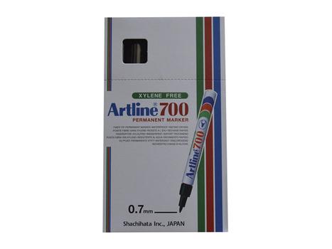ARTLINE Marker Artline 700 permanent sort 0,7mm (3270001*12)