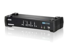 ATEN 4-Port USB DVI Dual Link + Cables