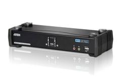 ATEN 2-Port USB DVI Dual Link + Cables