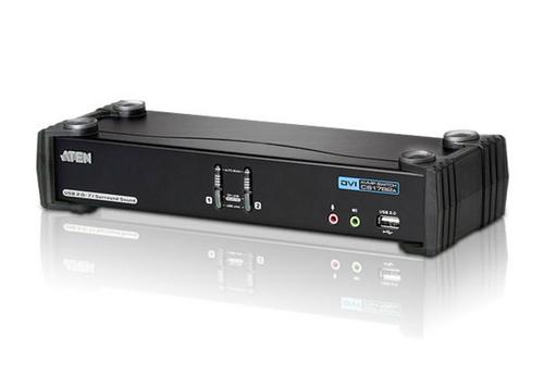 ATEN KVM Sw. 2P. USB DVI 3D Audio (CS1782A-AT-G)