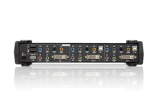 ATEN KVM Sw. 2P. USB DVI 3D Audio (CS1782A-AT-G)