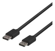 DELTACO DisplayPort cable, DP 1.4, 7680x4320 in 60Hz, 2m, black (DP8K-1020)