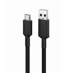 ALOGIC Elements PRO USB-A till USB-C laddningskabel 3A - 1m - Svart (ELPCA201-BK)