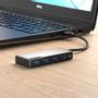 ALOGIC USB-A Fusion SWIFT Hub med 4 portar - Rymdgrå (UAFUUA-SGR)
