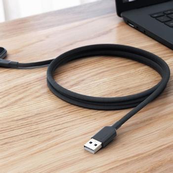 ALOGIC Elements PRO USB-A til USB-C opladerkabel 3A - 1m - Sort (ELPCA201-BK)