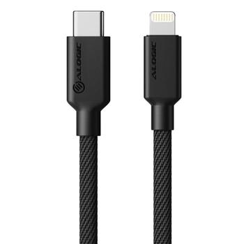 ALOGIC Elements PRO USB-C till Lightning snabbladdningskabel 1m - Svart (ELPC8P01-BK)