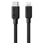 ALOGIC Elements PRO USB-C till Lightning snabbladdningskabel 1m - Svart (ELPC8P01-BK)