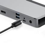 ALOGIC PRIME MX2 Dock - Universell dockningsstation med dubbla 4K och 100W PD (DUPRMX2-100)