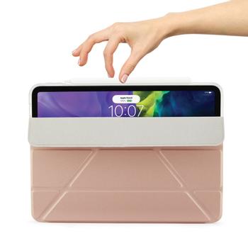 PIPETTO iPad Air 10.9" Metallic Origami Etui - Rose Gold (P045-63C-Q)