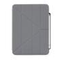 PIPETTO iPad 10.9" (10:th gen) Origami No3 Pencil Case - Mørkegrå (P053-50-V)