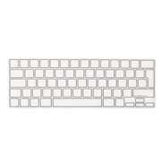 PHILBERT Tastaturcover til MacBook Pro med TouchBar13/15" - gennemsigtig/sort