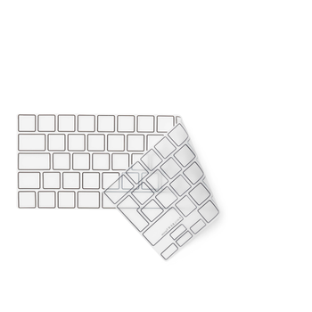 PHILBERT Tastaturcover til MacBook Pro med TouchBar13/ 15" - gennemsigtig/ sort (19-01-09)
