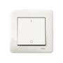 SCHNEIDER Exxact Strömställare 2-pol skr BP Vit (WDE008207)