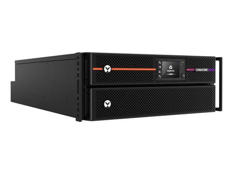 Vertiv Liebert GXE UPS 6kVA 1ph UPS 230V 4U Rack/ Tower W/ Batteries,  Hardwired input/ output,  2-years warrant (GXE3-6000IRT4UXL)