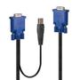 LINDY Combined KVM & USB Cable 2m