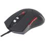 MANHATTAN USB-Gaming-Maus mit LEDs schwarz mit roten Tasten
