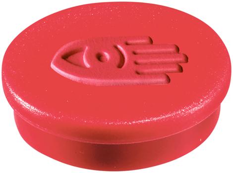 LEGAMASTER Magnet LEGAMASTER 30mm rød (10) (7-181202)