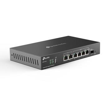 TP-LINK Omada Multi-Gigabit VPN Router Two 2.5G Ports: 1x 2.5G WAN and 1x 2.5G WAN/LAN ports provide high-bandwidth aggregation connectivity. Up to 6 WAN Ports: 2.5G RJ45,  gigabit Fiber,  and gigabit RJ45 WA (ER707-M2)