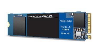 WESTERN DIGITAL WD Blue SN550 NVMe SSD WDBA3V2500ANC - SSD - 250 GB - inbyggd - M.2 2280 - PCIe 3.0 x4 (NVMe) (WDBA3V2500ANC-WRSN)