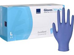 ABENA Hanske ABENA aksel.fri u/p L blå (200)