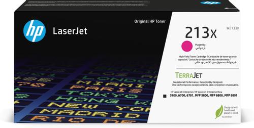 HP 213X MGN ORIGINAL LASERJET TONER CRTG SUPL (W2133X)