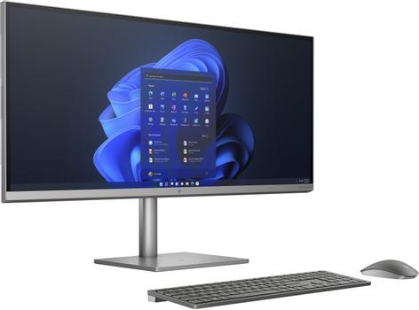 HP 34 - Allt-i-ett - Core i5 12500 / upp till 4.6 GHz - RAM 16 GB - SSD 512 GB - NVMe, TLC - NVIDIA GeForce RTX 3050 / Intel UHD Graphics 770 - Gigabit Ethernet, IEEE 802.11ax (Wi-Fi 6) - Win 11 Pro - (5M9B8EA#UUW)