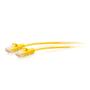C2G 5ft (1.5m) Cat6a Snagless Unshielded (UTP) Slim Ethernet Network Patch Cable - Yellow - Patch-kabel - RJ-45 (hane) till RJ-45 (hane) - 1.5 m - 4.8 mm - UTP - CAT 6a - formpressad, hakfri - gul