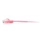 C2G 3ft (0.9m) Cat6a Snagless Unshielded (UTP) Slim Ethernet Network Patch Cable - Pink - Patch-Kabel - RJ-45 (M) zu RJ-45 (M) - 90 cm - 4.8 mm - UTP - CAT 6a - geformt, ohne Haken - pink (C2G30196)