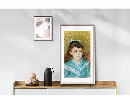 SAMSUNG GQ32LS03CBU - 32" Diagonal klass The Frame LS03C Series LED-bakgrundsbelyst LCD-TV - QLED - Smart TV - Tizen OS - 1080p 1920 x 1080 - HDR - Qu (GQ32LS03CBUXZG)