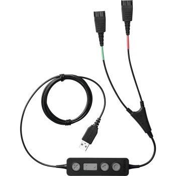 JABRA Link 265 USB with 2 QD Training cable with mute option (265-09)
