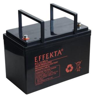 EFFEKTA zbh. Akku 12V/ 90Ah, 10-Jahresbatterien,  M8 Schraubanschluss,  Kontaktfläche Ø 16mm (BZL/BTL12-90LX)