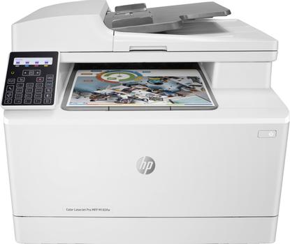 HP P Color LaserJet Pro MFP M183fw - Multifunction printer - colour - laser - 216 x 297 mm (original) - A4/Legal (media) - up to 16 ppm (copying) - up to 16 ppm (printing) - 150 sheets - 33.6 Kbps - USB  (7KW56A#B19)