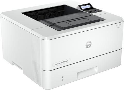 HP P LaserJet Pro 4002dn - Printer - B/W - Duplex - laser - A4/Legal - 4800 x 600 dpi - up to 40 ppm - capacity: 350 sheets - USB 2.0, Gigabit LAN (2Z605F#B19)
