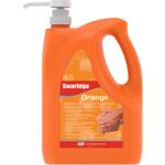 Håndrens, SC Johnson Swarfega Orange, 4000 ml, med farve og parfume, med pumpe