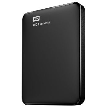 WESTERN DIGITAL HDD EXT Elements 1.5TB Black WorldWide (WDBU6Y0015BBK-WESN)