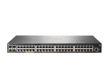 Hewlett Packard Enterprise HPE Aruba 2930F 48G PoE+ 4SFP+ TAA - switch - 48 porter - Styrt - rackmonterbar - TAA-samsvar (JL264A#ABB)