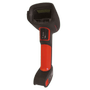 HONEYWELL USB Kit: Tethered. Ultra rugged/industrial. 1D, PDF417, 2D, SR focus, with vibration. Red scanner (1990iSR-3), USB Type A 3m straight cable (CBL-500-300-S00). Assembled in China.