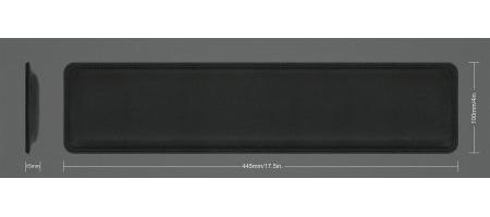 MANHATTAN Ergonomic Wrist Rest Keyboard  (425520)