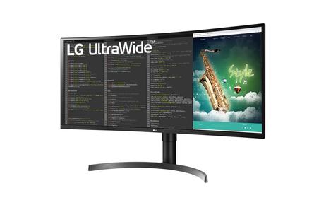 LG 35" UltraWide QHD HDR VA Curved Monitor (35WN75CP-B.AEU)