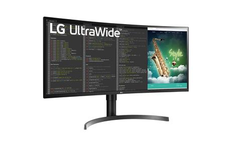 LG 35" UltraWide QHD HDR VA Curved Monitor (35WN75CP-B.AEU)