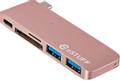 eSTUFF USB-C Slot-in Hub Rose